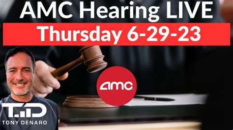 shares rose as. . Amc court hearing live